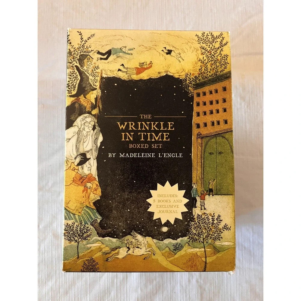 Madeleine L'Engle The Wrinkle in Time Boxed Set 5 Books & Exclusive Journal